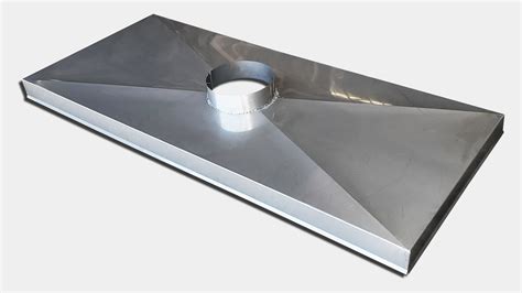 sheet metal chimney chase cover|stainless steel chimney seal cover.